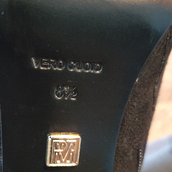 Pour La Victoire Black Heeled Boots - Picture 5 of 10